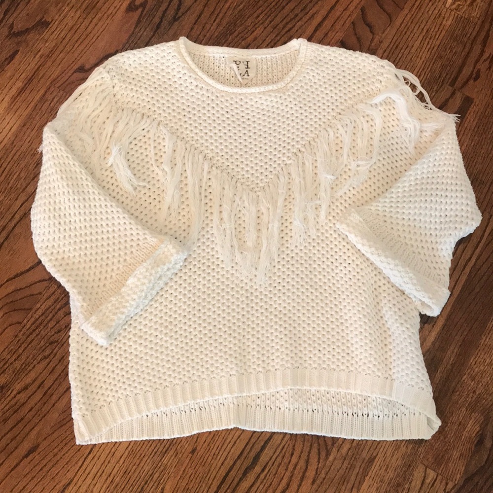 PP LA Fringe Sweater